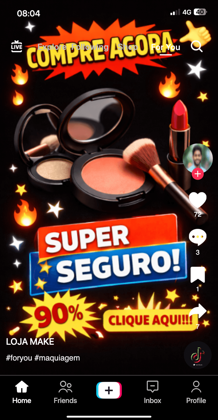 Anúncio tradicional